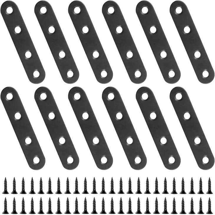 ステンレスストレートフラットメタルブレースブラケット